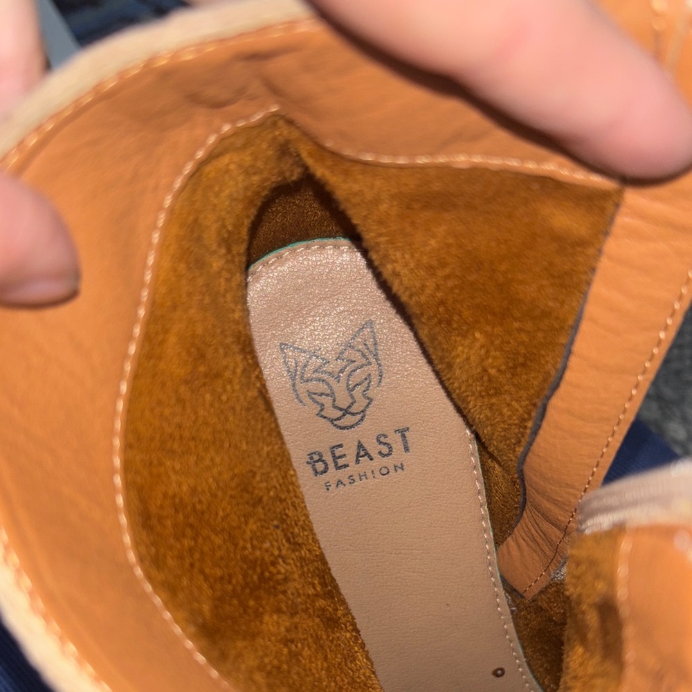 BEAST FASHION Two-Tone Ankle Booties - Picture 2 of 6